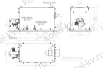 Чертежи котла КВа 1.6 с горелкой