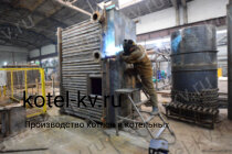 Производство водогрейных котлов КВД на дровах